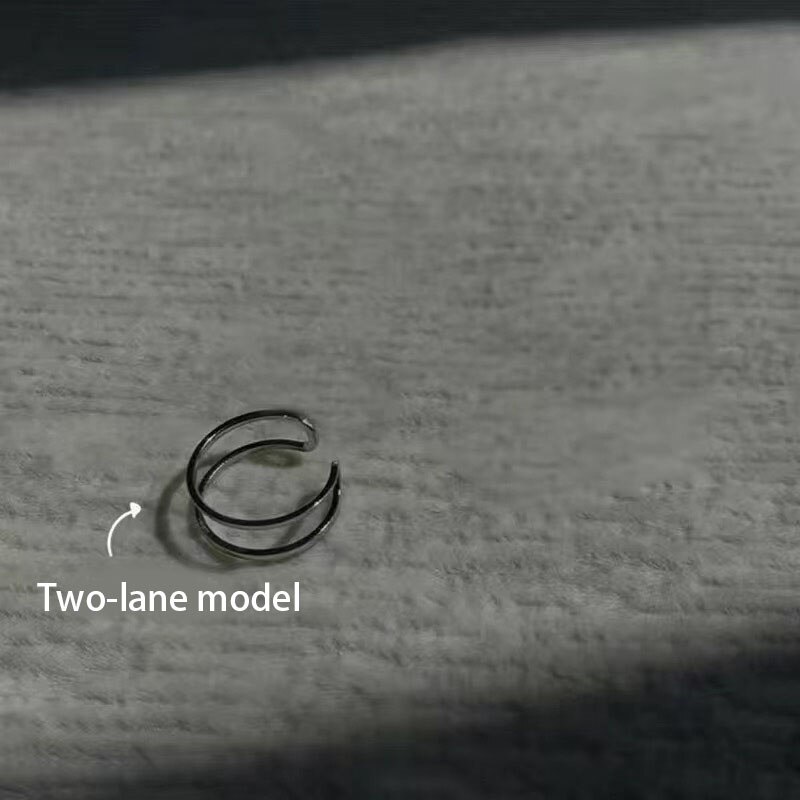 costume jewelry stainless steel ring hip hop punk style women's ring set grunge aesthetic jewelry ring cool accessories