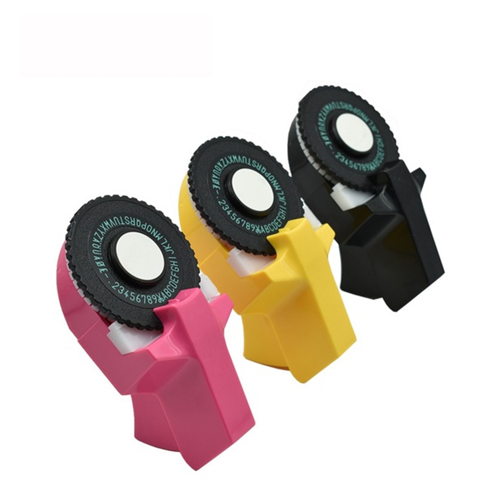 Manual 3D Bar Code Machine Manual Labeling Machine Family Office Label Embossing Printer Plastic Portable Mini Sculpture Print