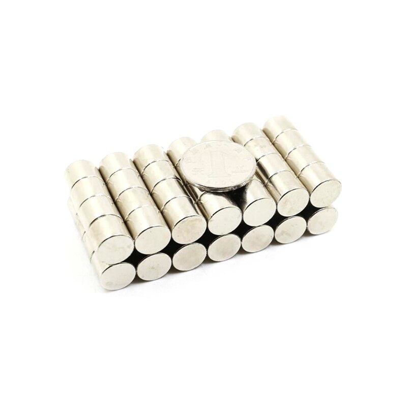 2/5/10PCS 12x10 mm Super Powerful Strong Magnetic Magnets Permanent Neodymium Magnets 12mmx10mm Small Round Magnet 12*10 mm