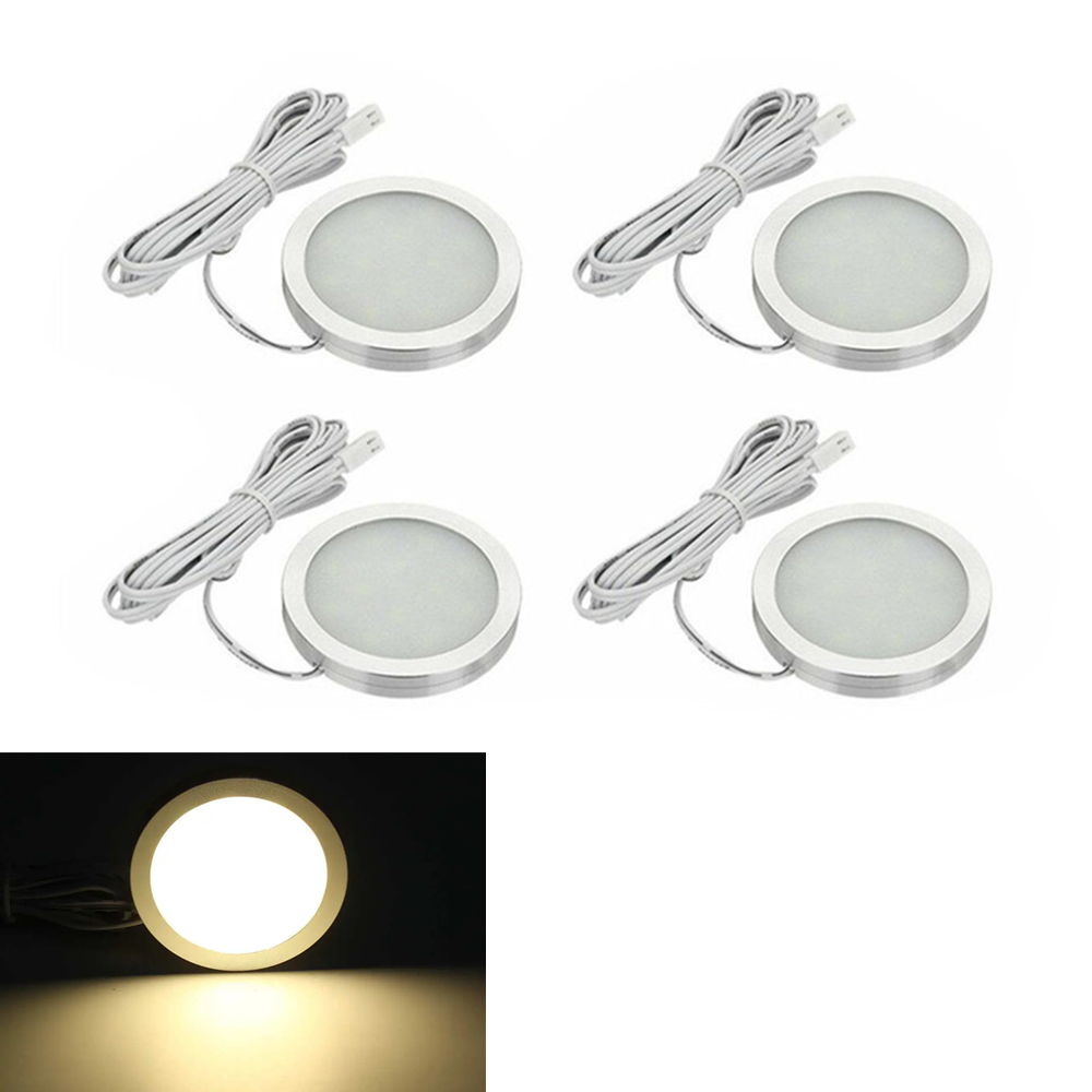 4 stuks 12v interieurverlichting camper/caravan led-spotjes camper/camper interieur spotlamp led-leeslamp met autolader: Blauw