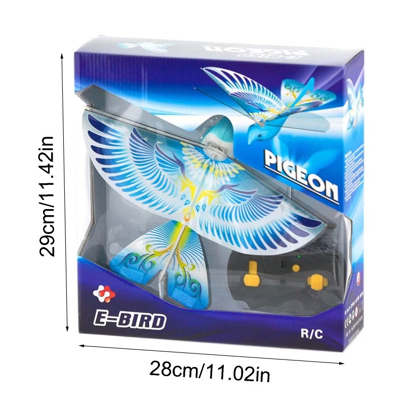 Alas voladoras para niños, aves de imitación, juguete para , 2,4G, águila eléctrica, Control remoto, pájaro biónico