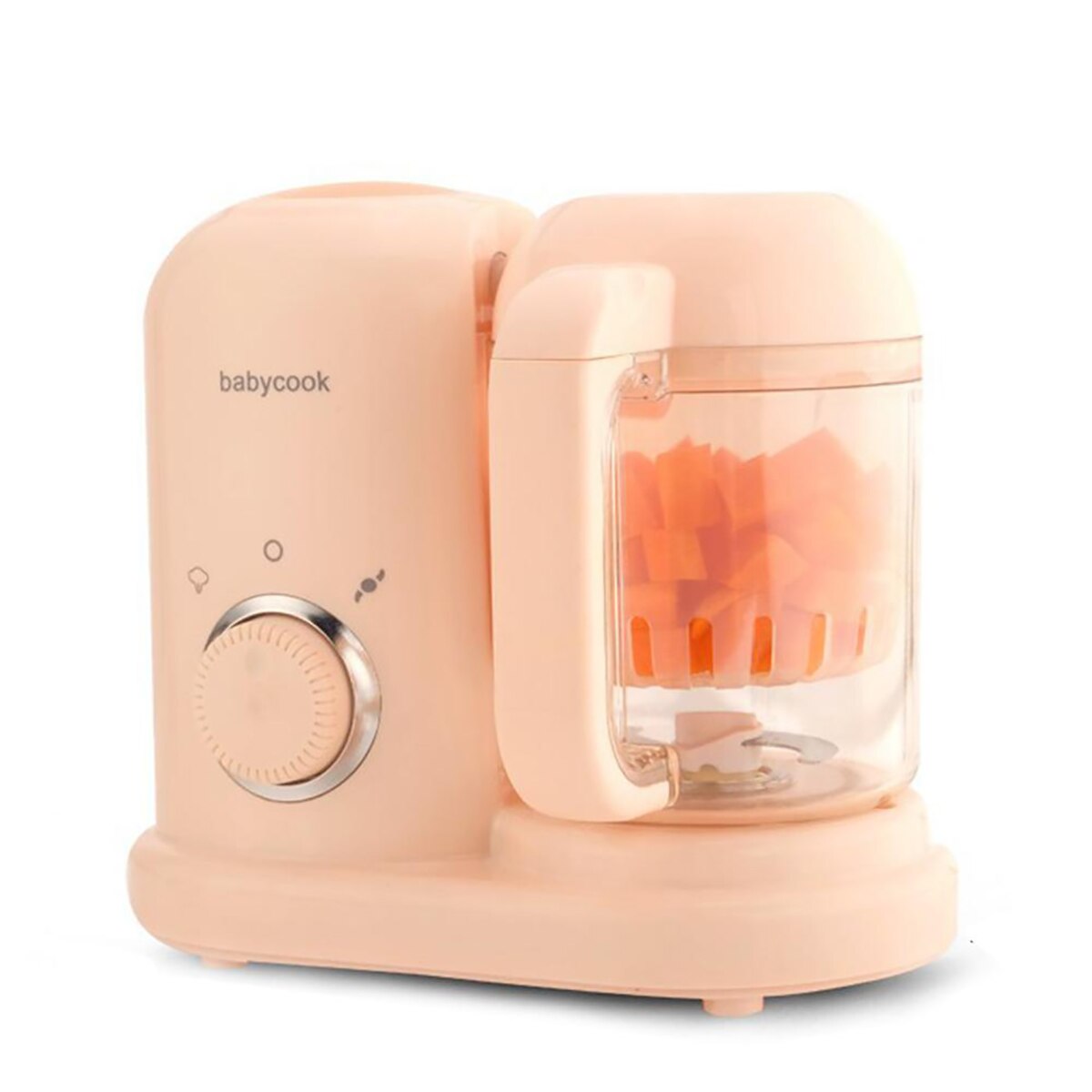 220v multifunctionele babyvoeding kookmaker stomer mengmolen blenders processor 2 50hz onbreekbaar 190ml capaciteiten: Roze