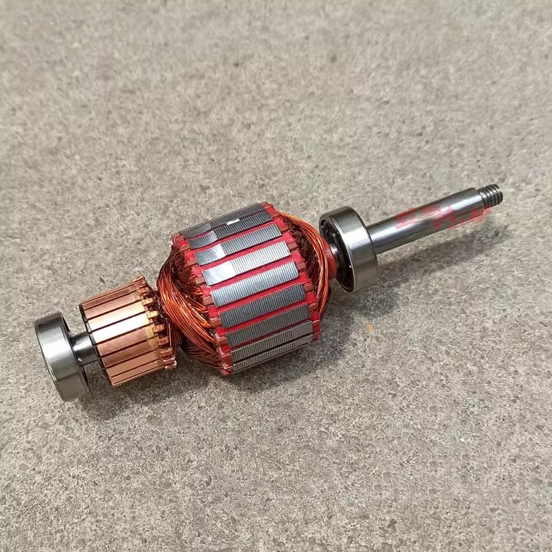 Armature de moteur pour aspirateur domestique, fils de cuivre, Rotor de moteur à grande vitesse PA22D, pièces de rechange: vert clair