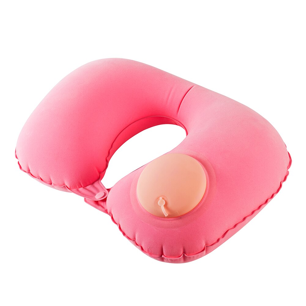 Inflatable Neck Pillow U Shaped Travel Pillow Neck Support Car Accessories