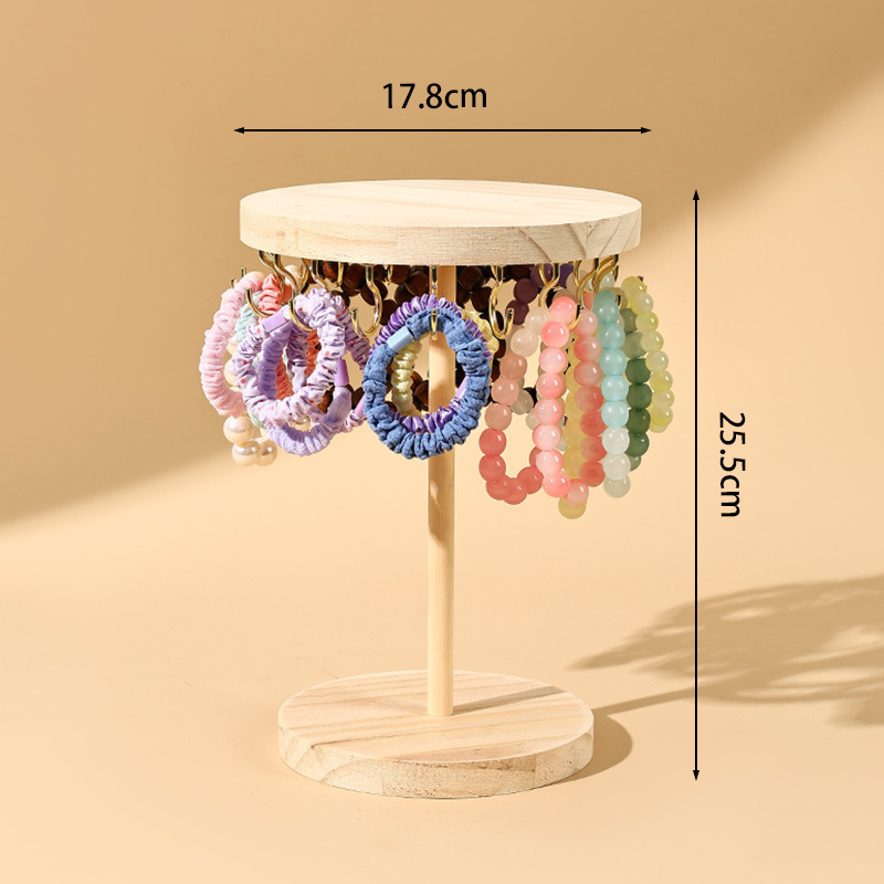 Sieraden Organisator Display Ketting Houder Ketting Hanger Sieraden Display Stand Kettingen Oorbellen Hanger Armbanden: Rood