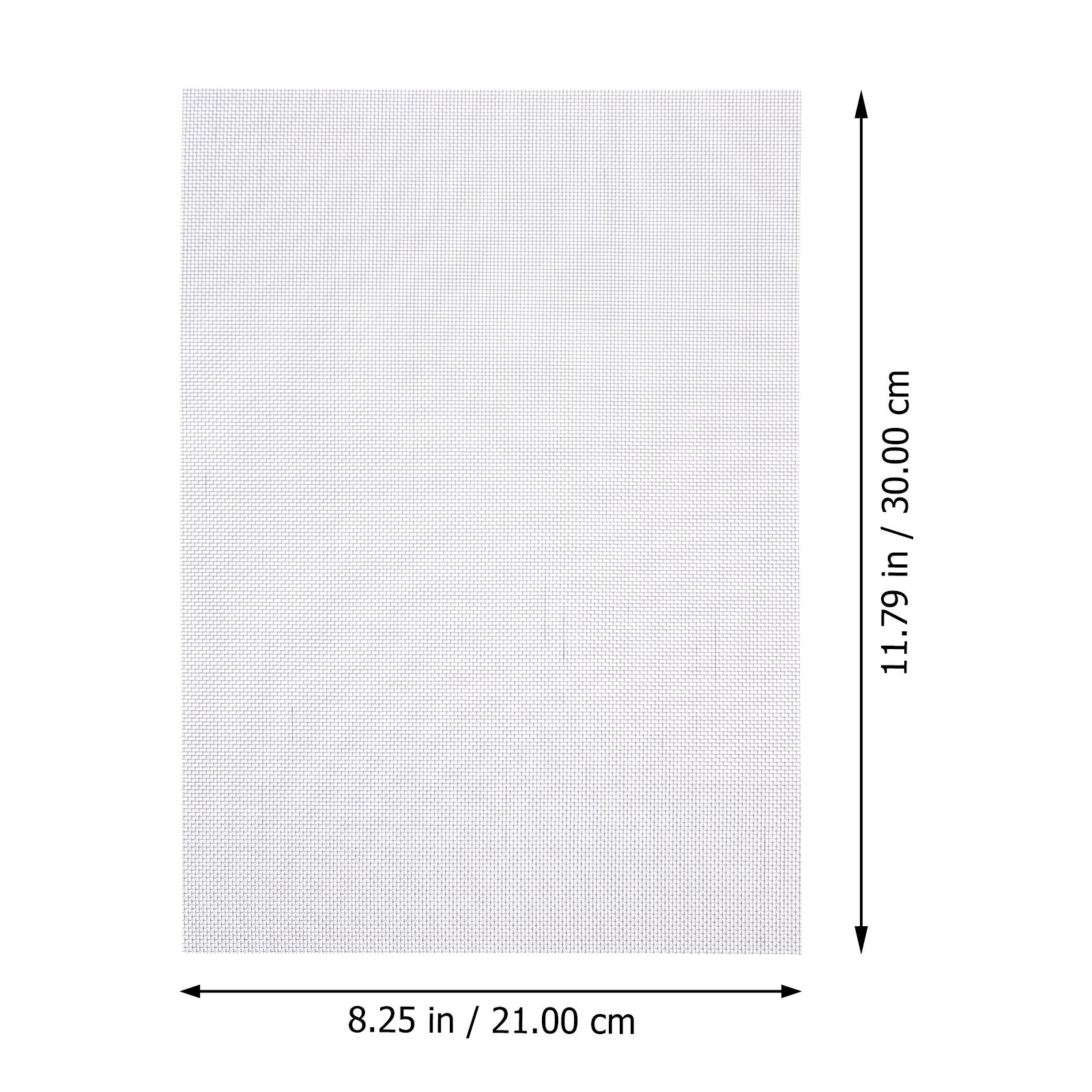 5pcs 304 Stainless Steel Woven Wire Mesh Metal Garden Filter Pest Mesh Proofing Mesh 30x21cm