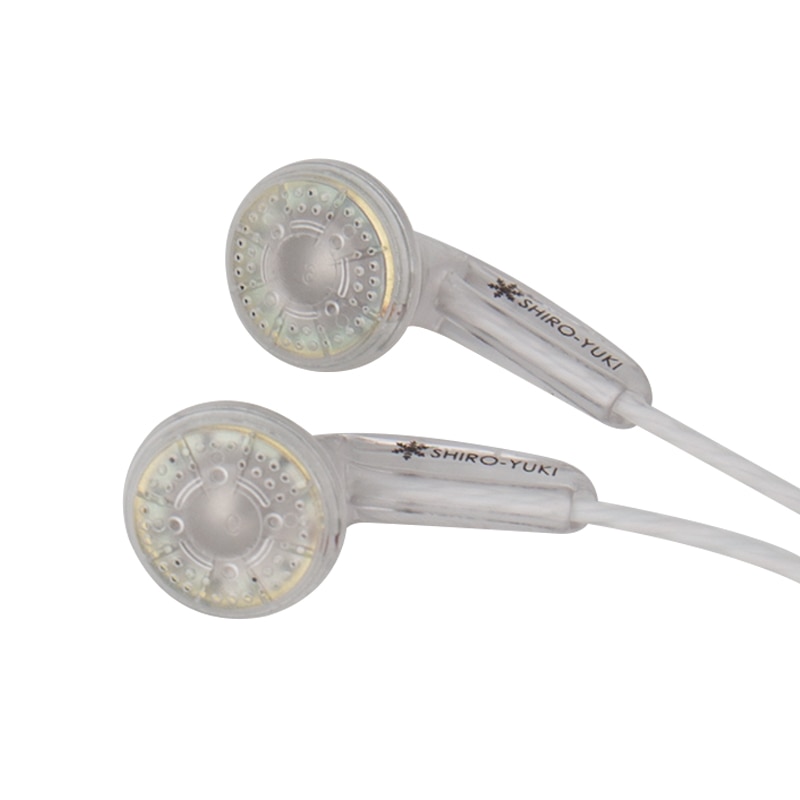 Moondrop ShiroYuki White Snow HiFi Dynamic Earbuds Line Type Earphones