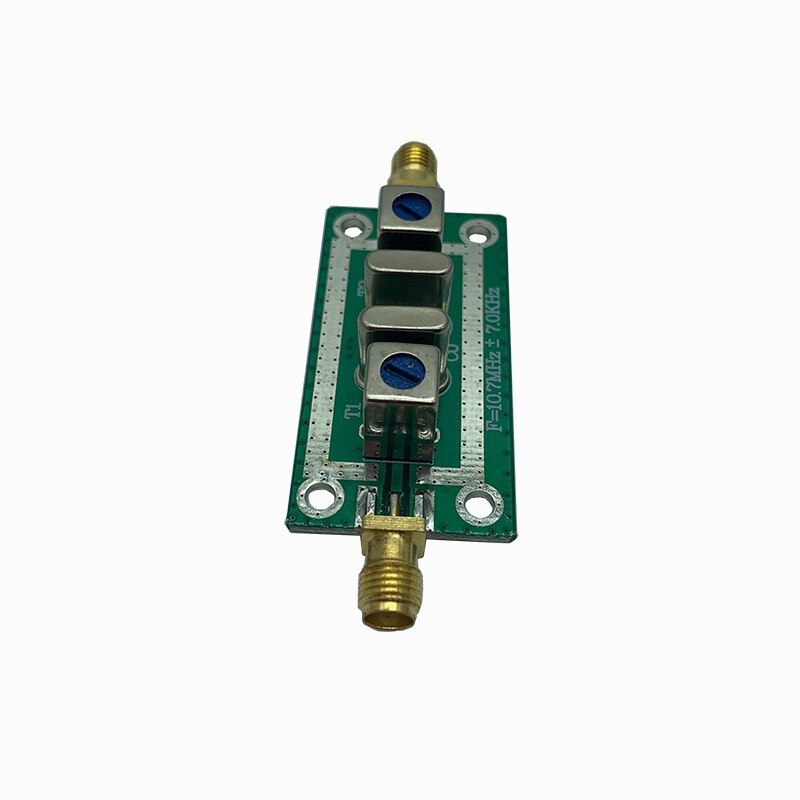 Am filter 10.7 mhz ± 7 khz 10.7m bandpassfilter smalbandig sma-ke för oscilloskop ham radioförstärkare