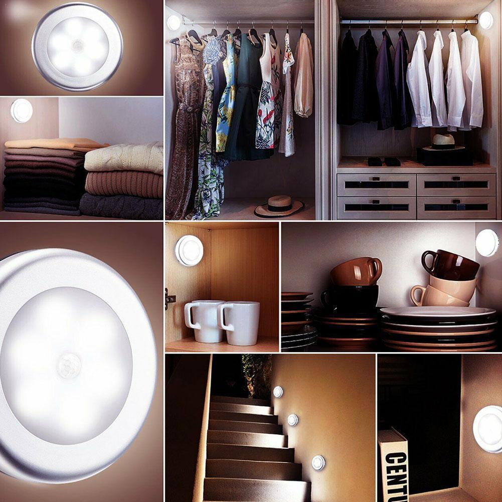 Menselijk Lichaam Inductie Lamp Creatieve Nachtlampje Gang Motion Ronde Classic Home Licht Sensor Kleine Kast Controle U2E6