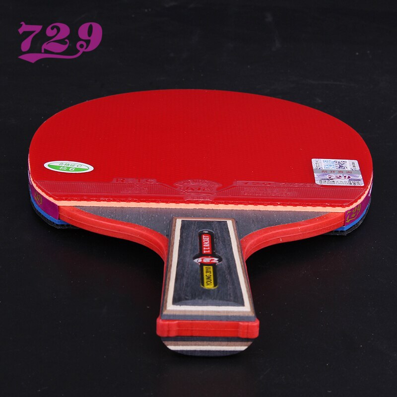 Friendship 729 Table Tennis Bat Table Tennis Racket Finished Ping Pong Offensive Rackets