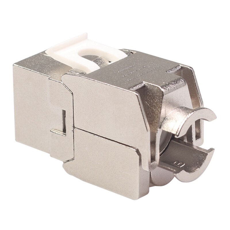 Network Interface,Rj45 Jack Network Cable Interface Rj45 Shielded Keys Tone Ethernet Module Jack Suitable for Cat7 Cable