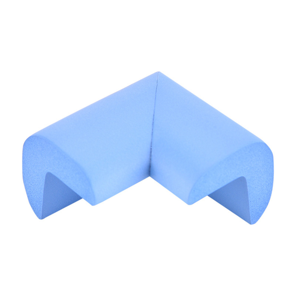 4pc/ lot Soft Baby Safe Protector Corner Kids Desk Table Corner Protector Guards Children Safety Infant Safe Edge Guards: Blue