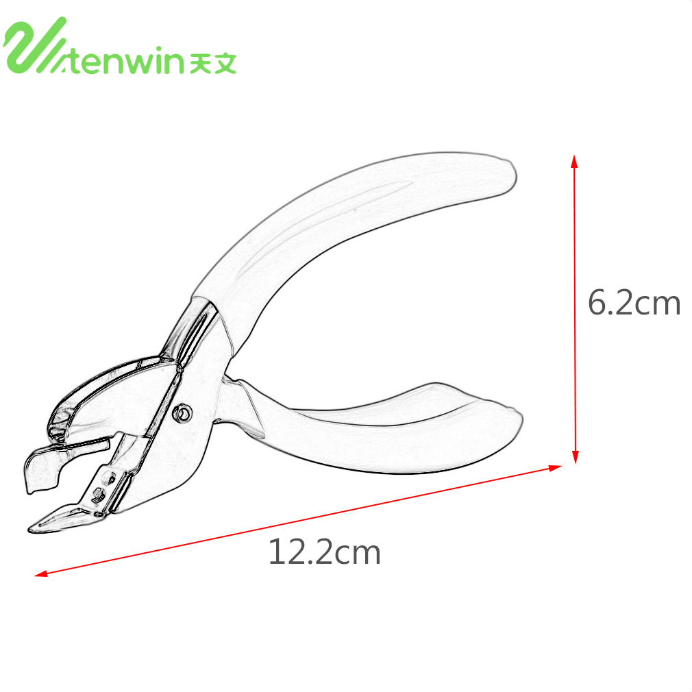 TENWIN 8501 Comfortable Handheld Staple Remover Office Staple Remover Nail Pull Out Extractor School Office Tool