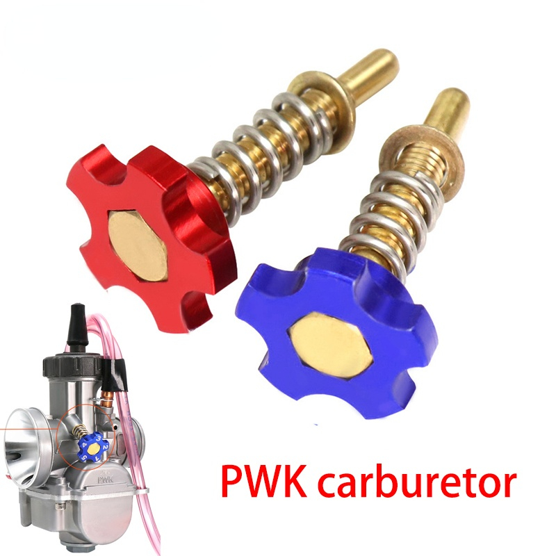 Tornillo de ajuste de velocidad de ralentí del carburador de motocicleta para CNC Universal PWK PE Carb herramienta de ajuste Carburador Carburatore