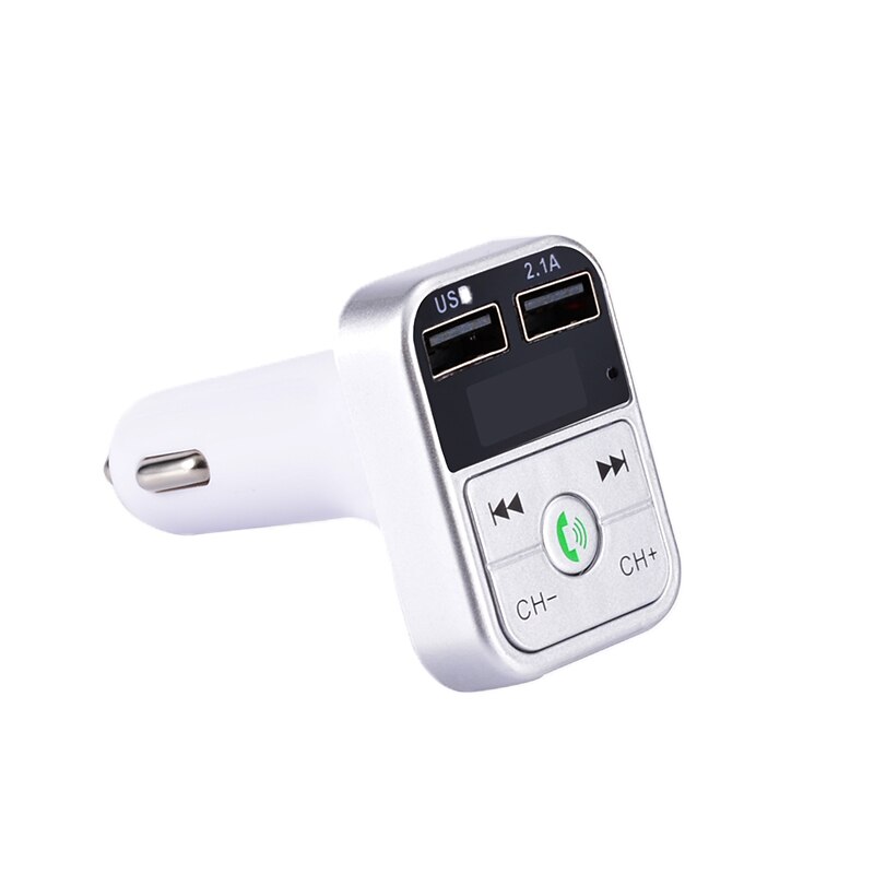 Vivavoce Trasmettitore Bluetooth Per Auto Modulatore Fm Lettore Mp3 Usb 