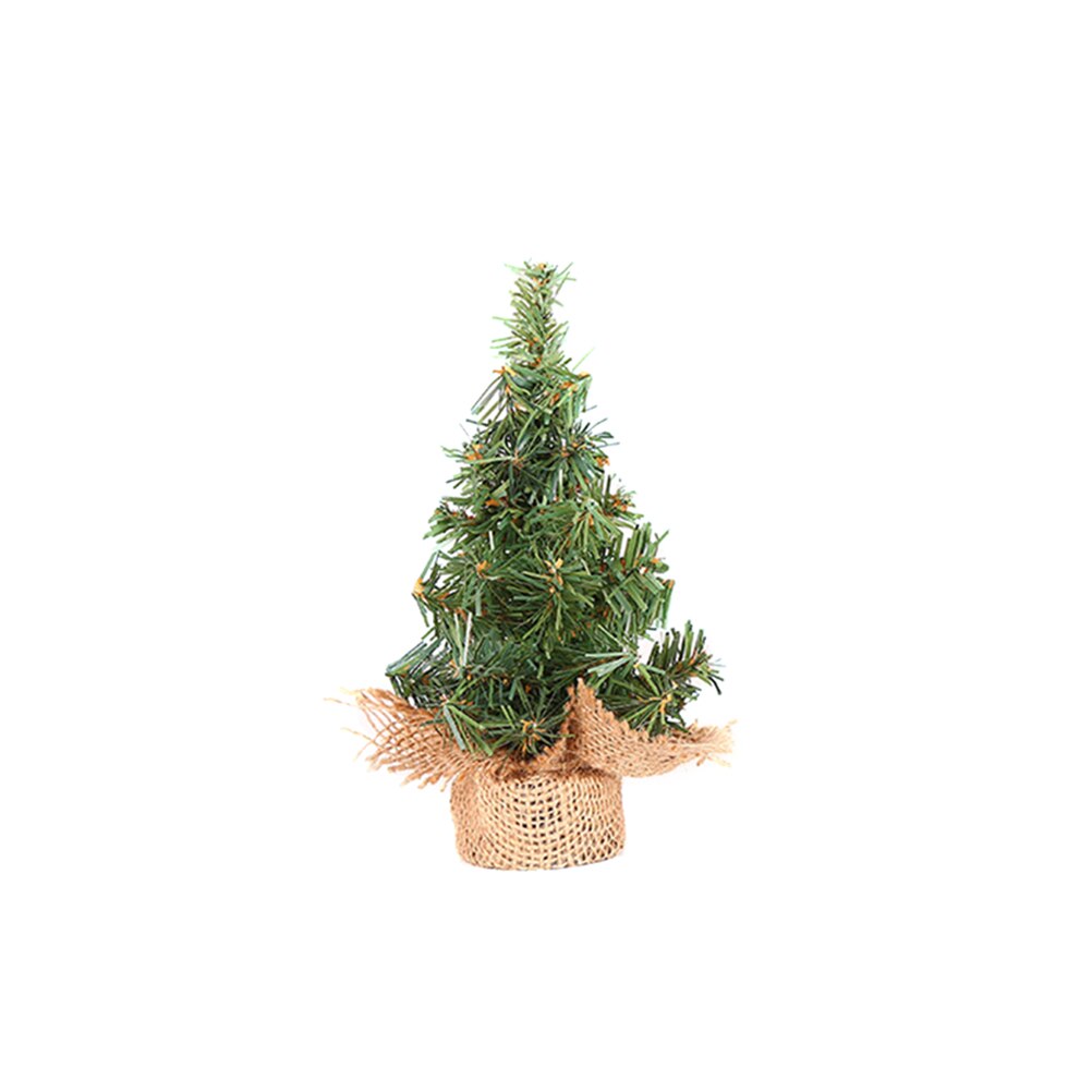 20/30cm Small DIY Christmas Tree Pine Tree Placed In The Desktop Christmas Festival Home Ornaments: 20CM