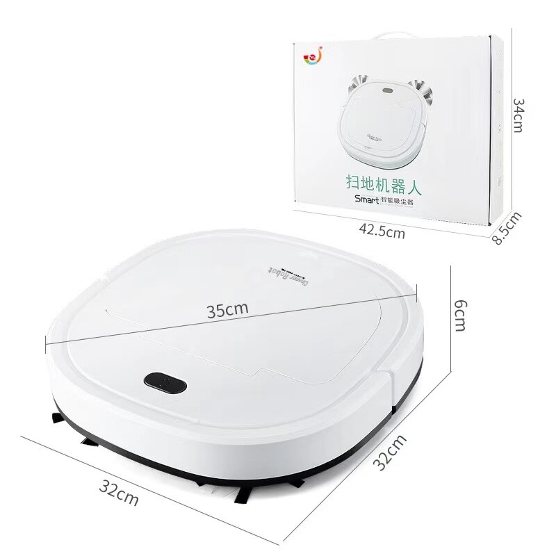 Wireless Vacuum Cleaner Robot for Home with UV Sterilization Electric Sweep Robotic Mop Carpet Cleaner Broom 4 in 1 Wet & Dry