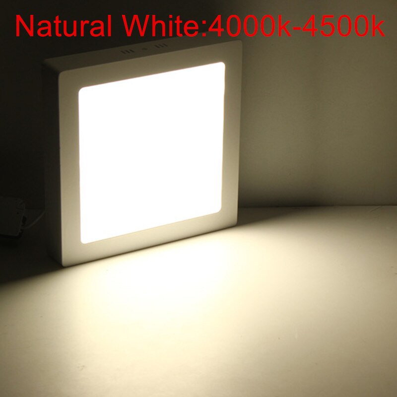 No Cut ceiling 9w 15w 25w Surface mounted led downlight Round/Square panel light Spot Down lamp AC110V 220V+ Driver