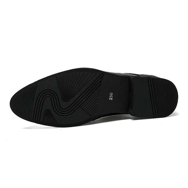 Hommes or robe chaussures en cuir de luxe italienne formelle travail chaussures pour homme bout pointu richelieu chaussures pour hommes