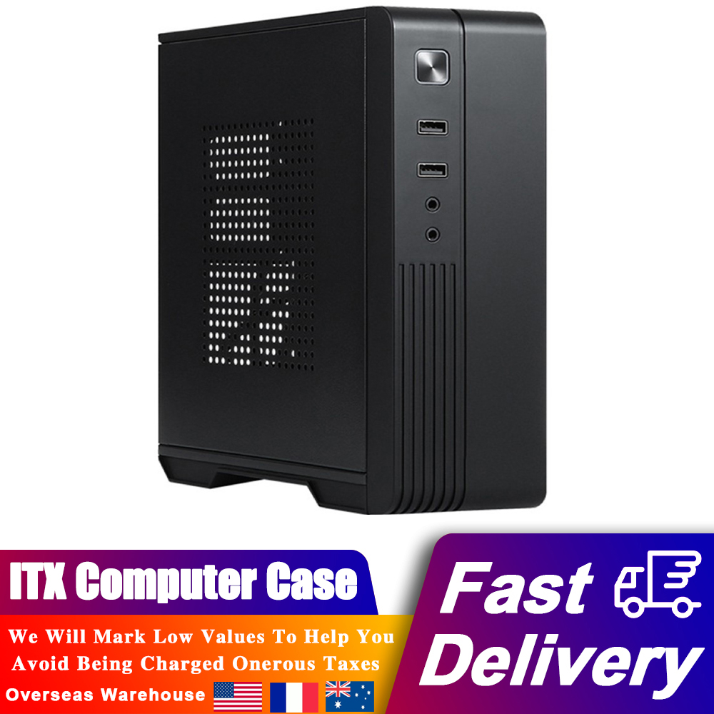 Itx Computer Case MX02 Mini Htpc Desktop Gastheer Chassis Office Business Industriële Controle Chassis Computer Accessoires