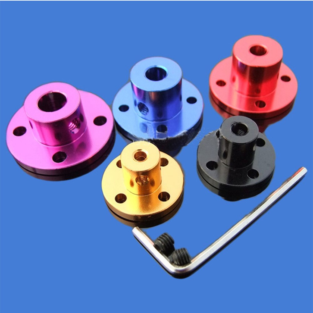 3Mm/4Mm/5Mm/6Mm/8Mm Aluminum Alloy Rigid Flange Coupling Motor Guide Shaft Coupler Motor Connector