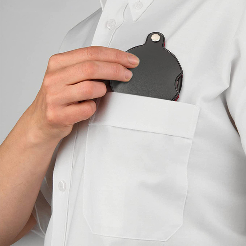 10-fache Klapplupe, tragbare Handlupe, Mini-Taschenlupe, Schmuck, Leselupe, Brille für ältere Menschen, 50/60/70 mm