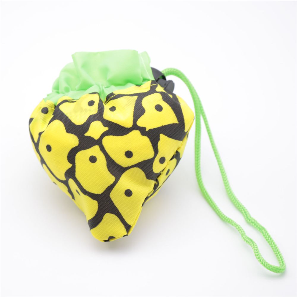 Nylon Foldable Reusable Shopping Bags Fruits Tote Eco Storage Handbag Waterproof Women No Zipper Casual 80 * 38cm: Yellow