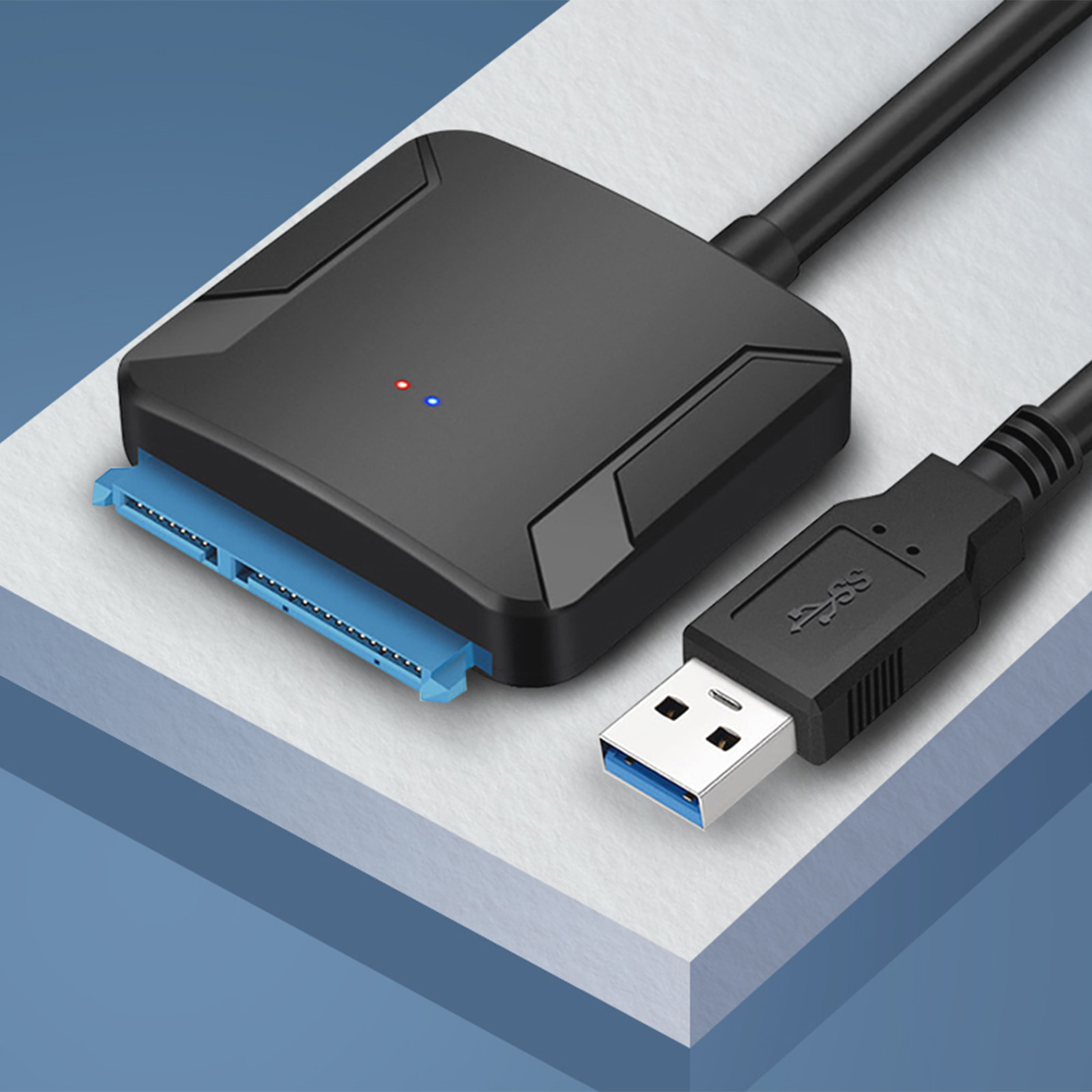 SATA til USB 3.0 Adapter - Kabel op til 6 Gbps til 2.5"/3.5" Ekstern SSD HDD SATA3