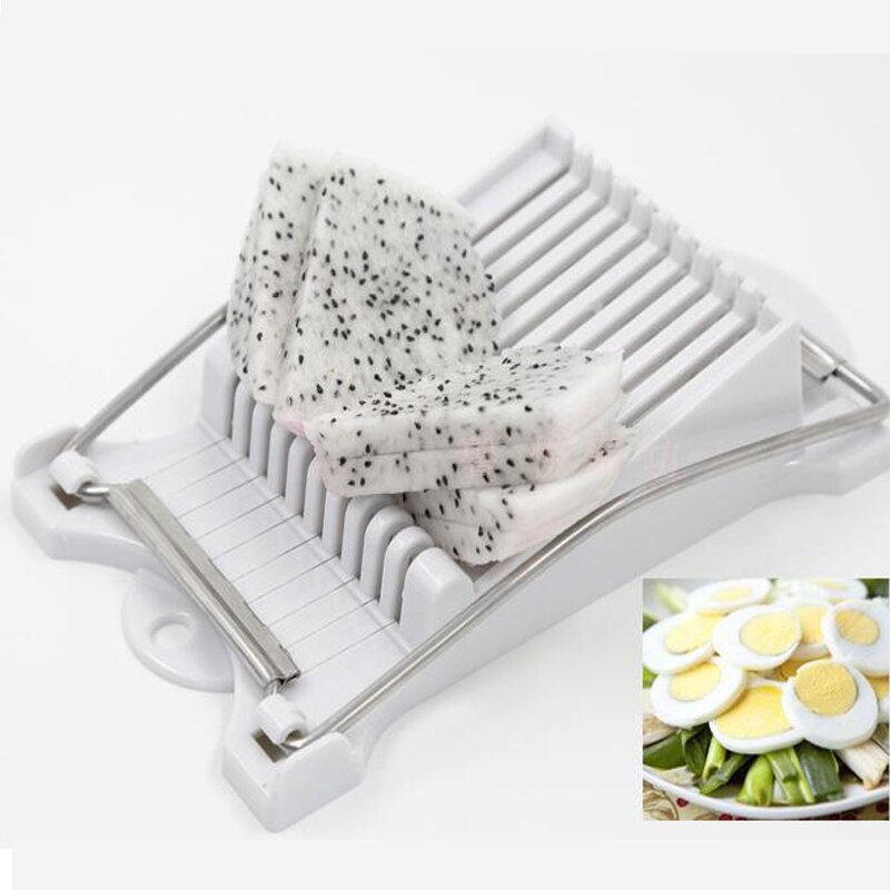 Multifunctionele keuken snijmachine ei ham worst banaan fruit en groenten roestvrijstalen snijmachine gadget kookgereedschap