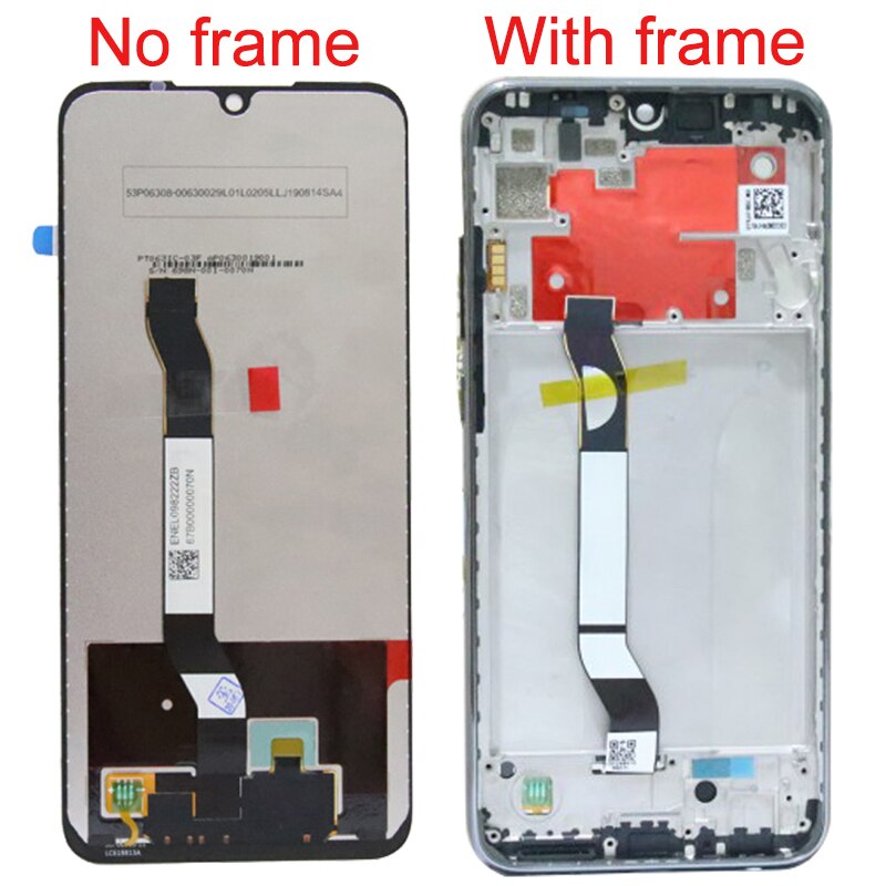 Ensemble écran tactile LCD de remplacement, 100% pouces, pour Xiaomi Redmi Note 8T, 6.3 testé