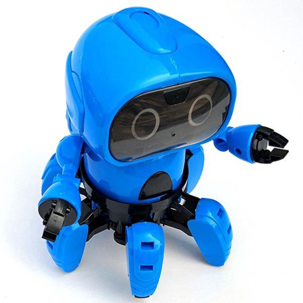 OCDAY 963 Intelligent Induction Remote RC Robot Toy Model with Following Gesture Sensor Obstacle Avoidance for Kids