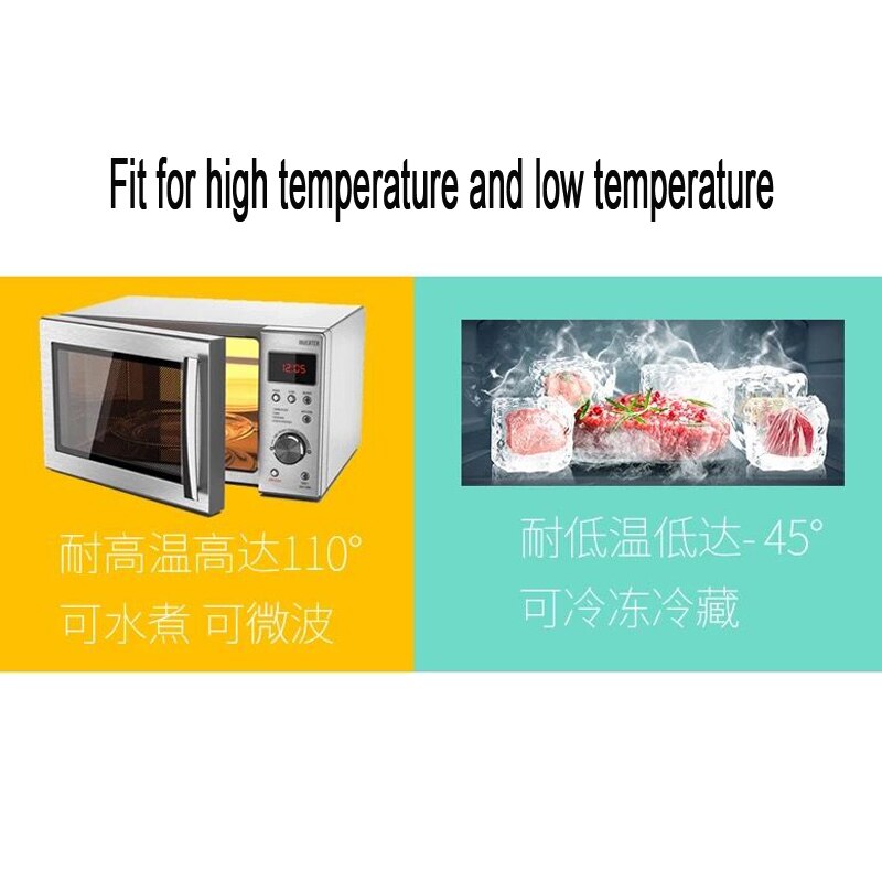 Vacuum Packing Rolls for sealer Food Saver packer roll bags for sealing machine Plastic Household Kitchen Storage bag 12*500cm