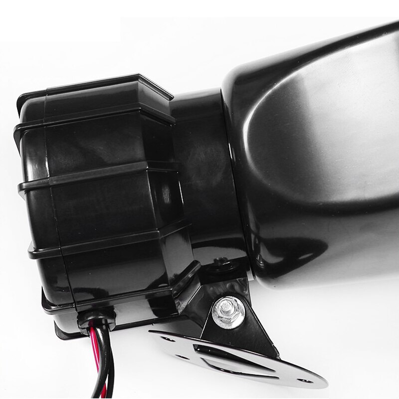 7- lyd høj bil advarsel alarm politi brand sirene luftbugle pa højttaler 12v siren luft horn megafon bil horn 110db