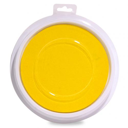 Pintura al dedo dibujo a base de aceite sello de tampón huella digital Scrapbooking niños juguete adecuado para los niños para hacer pintura a mano Juguetes: Amarillo