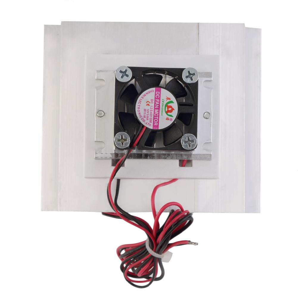 12V 6A Thermoelectric Refrigeration Cooler Fan Cooling System Kit 6W