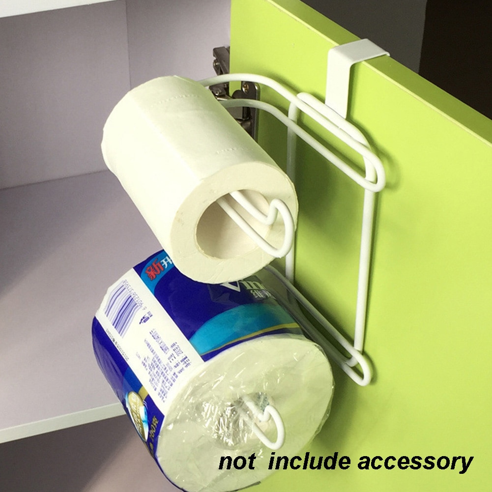 Rack Double Hanging Wall Mounted Paper Toilet Tank Roll Holder