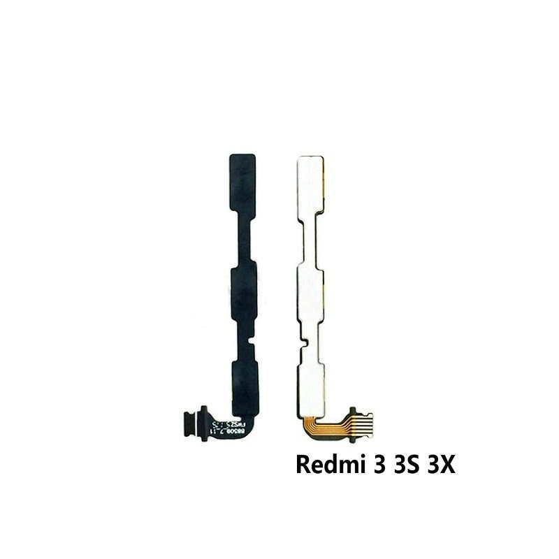 Volume Button Power Switch On Off Button Flex Cable For Xiaomi Redmi 3 3S 4A 5 Plus 6 6A 7 Note 2 5A 4 3 Pro Note 4X: Redmi 3 3S