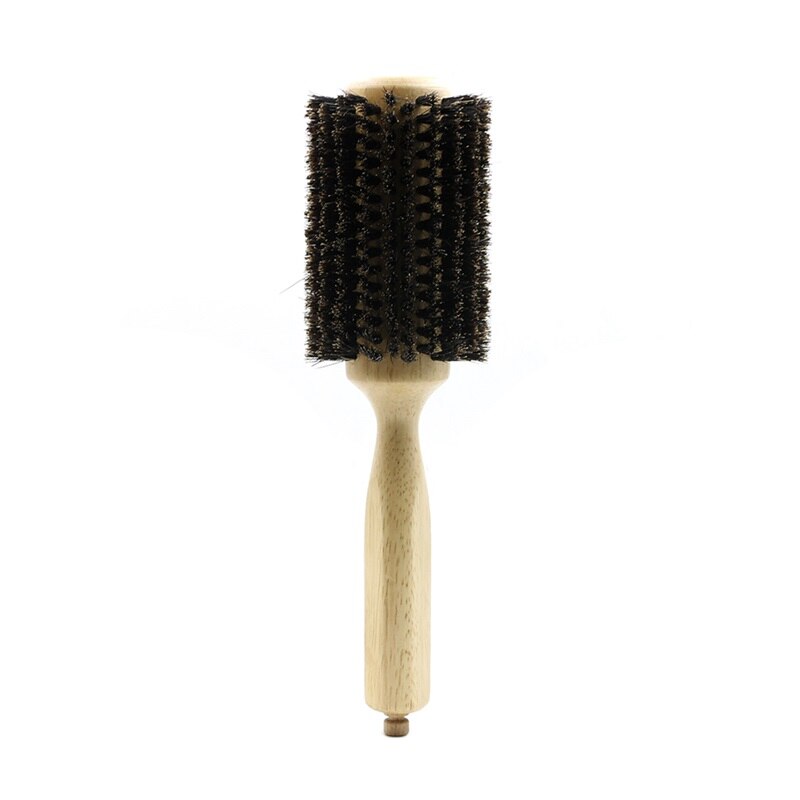 Pure Bristle Brush Removable Detachable Hairdressing Salon Round Brush Hair Brushes Hair Styling: NO.26