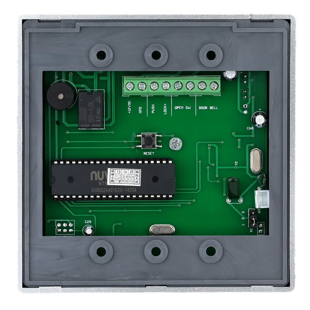 Yobang Security RFID Lock with Door Lock Device Machine Security Proximity Entry Access Control System 500 User +10 RFID Keyfobs