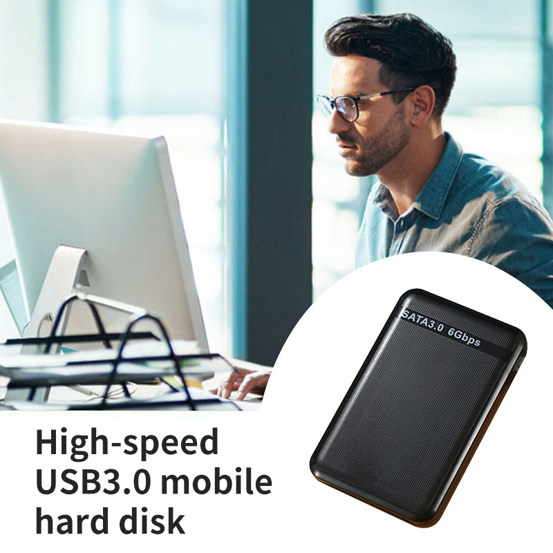 External Hard Drives 1TB 2TB Hard Disk 500GB Storage Devices Plug And Play USB 3.0 External HD Hard Disk for Windows 10 8 7