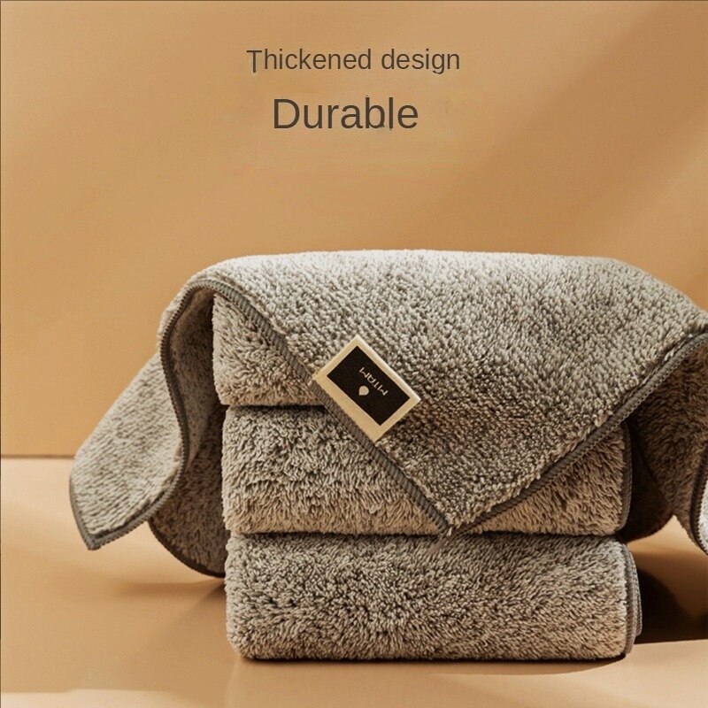 Japanischen Bambus Holzkohle Gericht Handtuch, Mikrofaser Scheuer Pad, Geschirr Küche Tuch, Verdickt Saugfähigen Reinigung