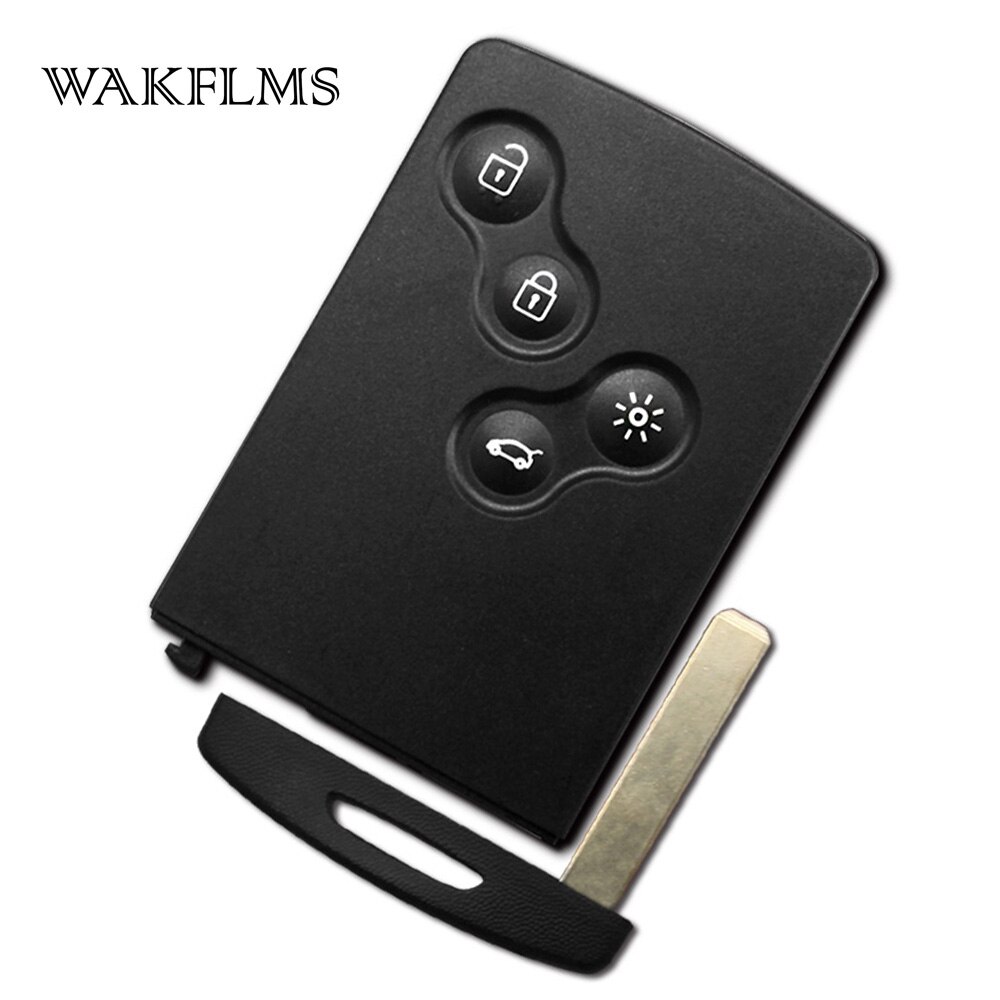 4 knappar smart fjärrnyckel 433 mhz med pcf 7952 chip för renault koleos med olika nödnummer: Va2 blad