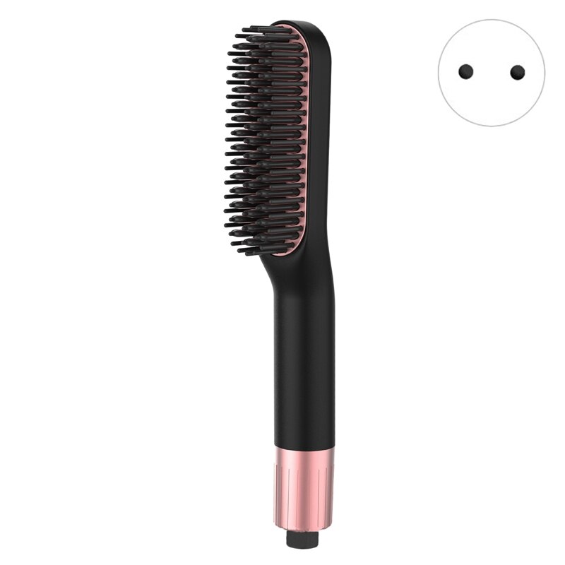 Multifunctional Portable Heating Beard Straightener with Anti-Scald Feature Hair Curler Styling Tools for Men