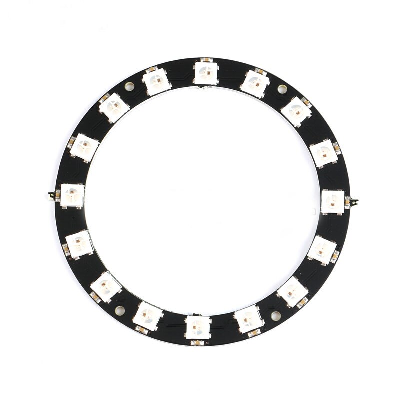 Rgb Led Ring 1 8 12 16 24 Bit Leds Ws2812 5050 Rgb Led Ring Lamp Licht Met Geïntegreerde Drivers: 16 Bits