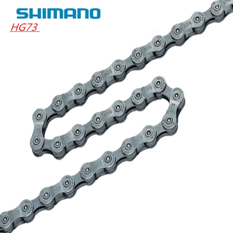DEORE HG73 Chaîne 9 Vitesses 116 Lien Chaîne De Vélo CN-HG73 VTT Route Vélo Chaîne 9 Vitesses Deore LX 105 SAL99 Vélo HG73 Chaîne