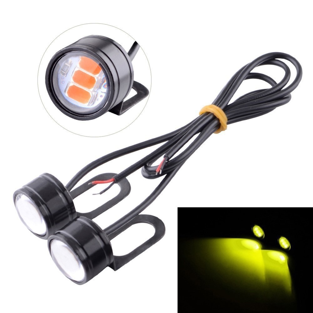Foco LED para manillar de motocicleta, 2 uds., 5630 SMD, luz de conducción
