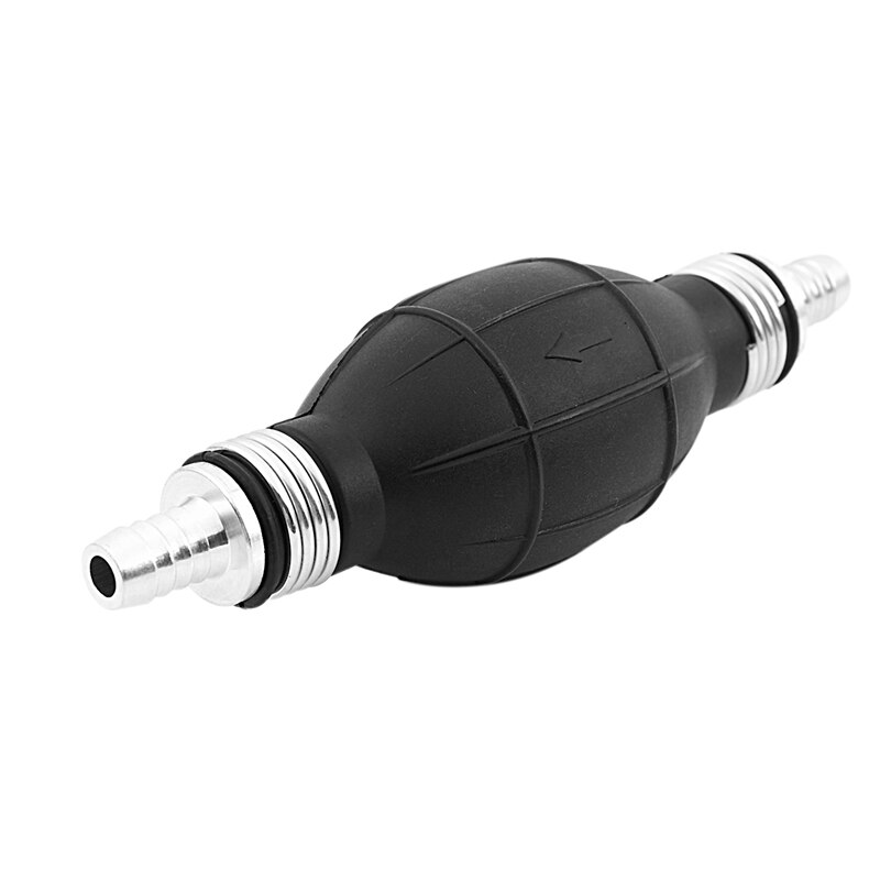 2PCS Hand Fuel Pump Line Hand Primer Bulb All Fuels for Car Boat Marine Outboard, 10mm & 6mm