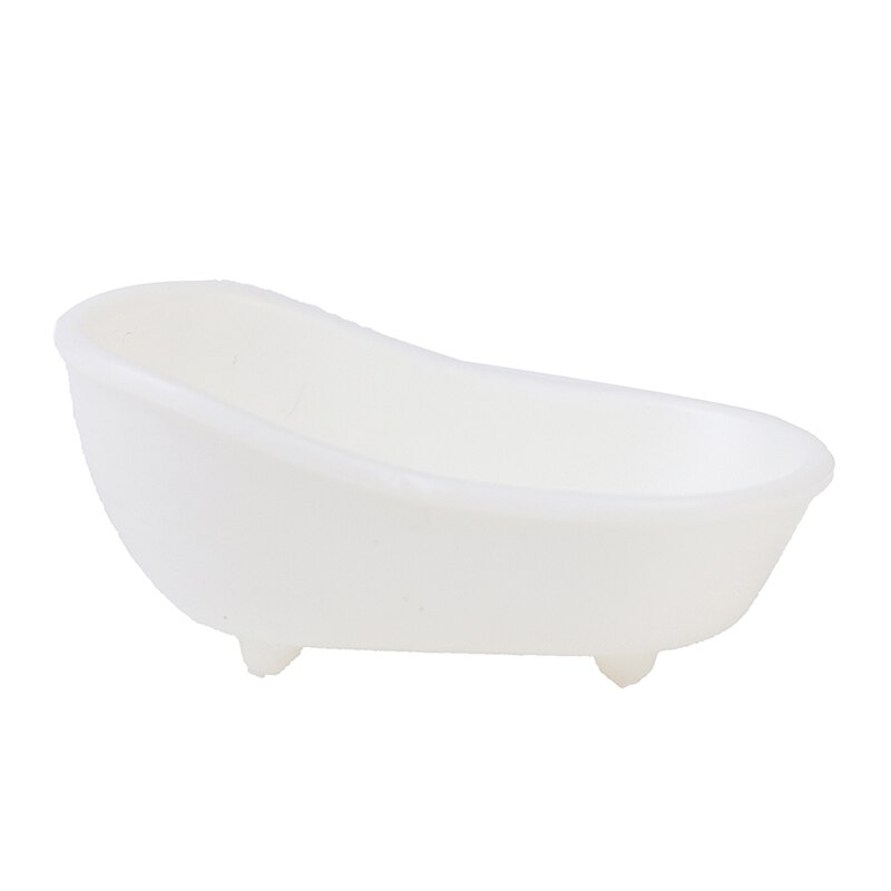 1PCS Cute Furniture Baby Bathroom Bathtub For Accessaries Play House Decor Baby Play House Toys Bath Tub Doll Accessories