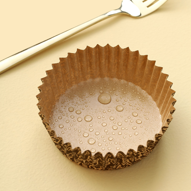 50 Stuks Ronde Broodpapierbakken, Bestand Tegen Hoge Temperaturen Baking-Antiaanbakcakevormen, Oliebestendige Papieren Bekers Voor Cupcakes