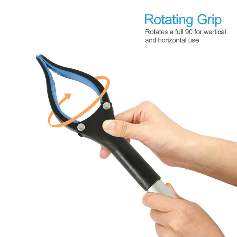 Pinza plegable para recoger basura, herramienta de agarre de brazo largo para ayudar a doblar, ahorrar pinzas, recoger basura,